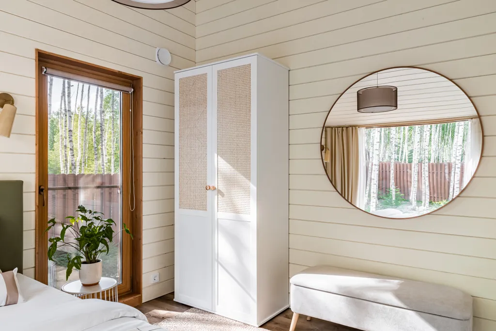 Дизайнерский дом в лесу