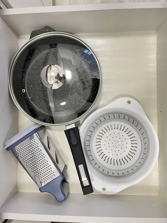 Теплая светлая квартира для 4 гостей в современном ЖК