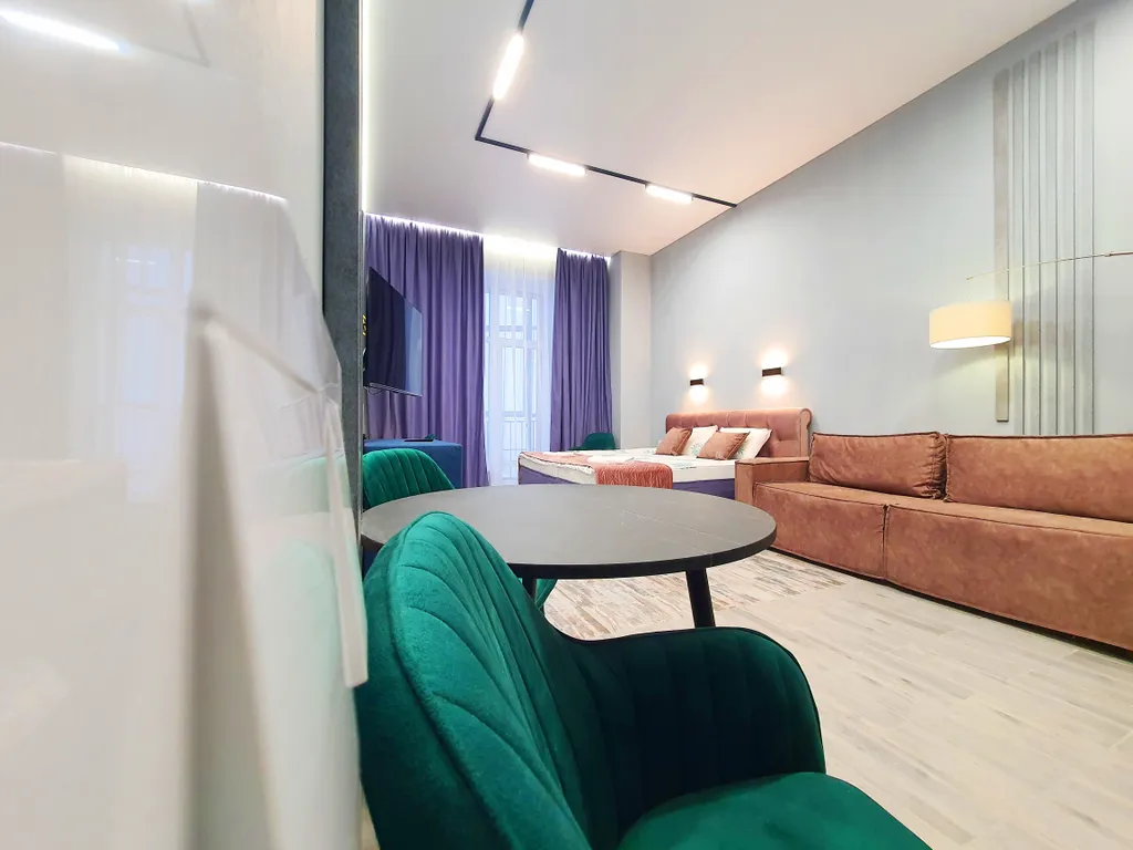 Квартира с евроремонтом в стиле лофт