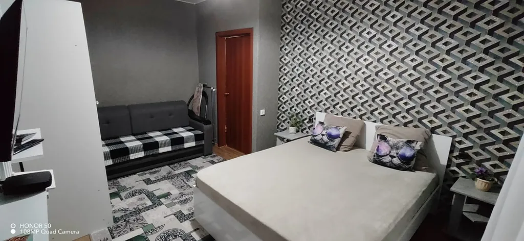 Уютная квартира с 2 отдельными спальными местами есть балкон