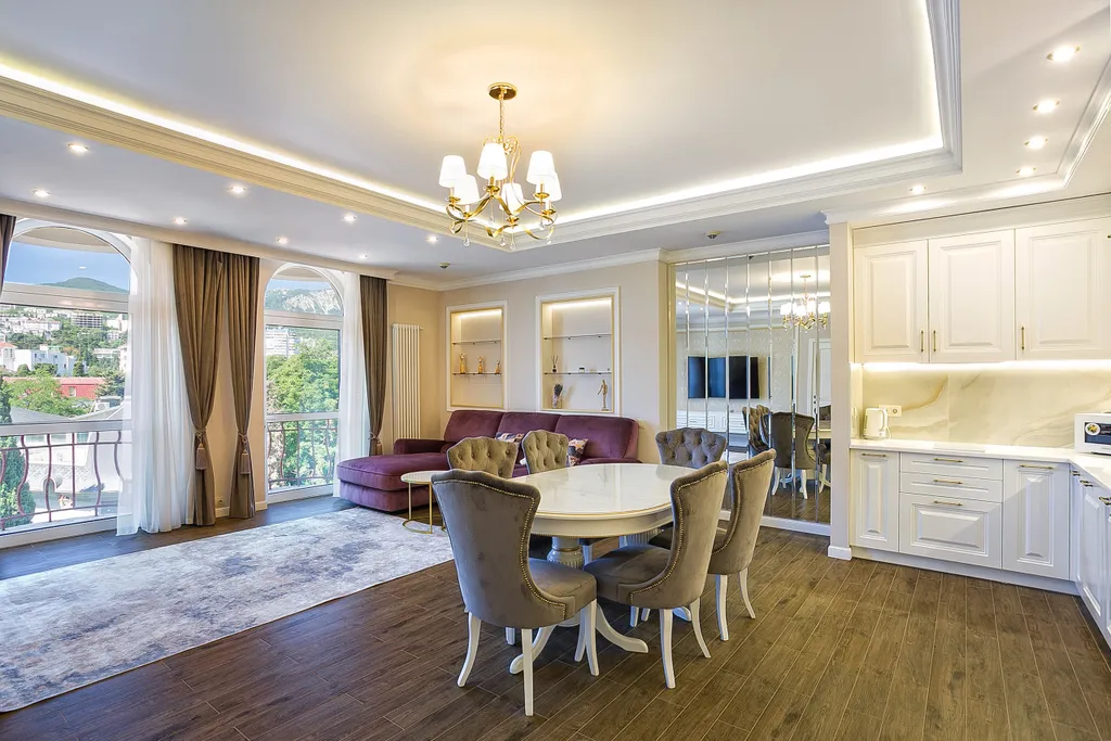 Дизайнерские апартаменты на набережной с бассейном на крыше