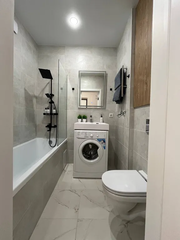 Стильная студия в современном комплексе