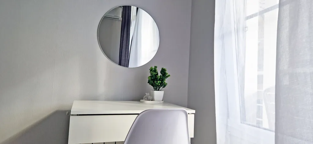 Современные апартаменты с кухней с видом на горы