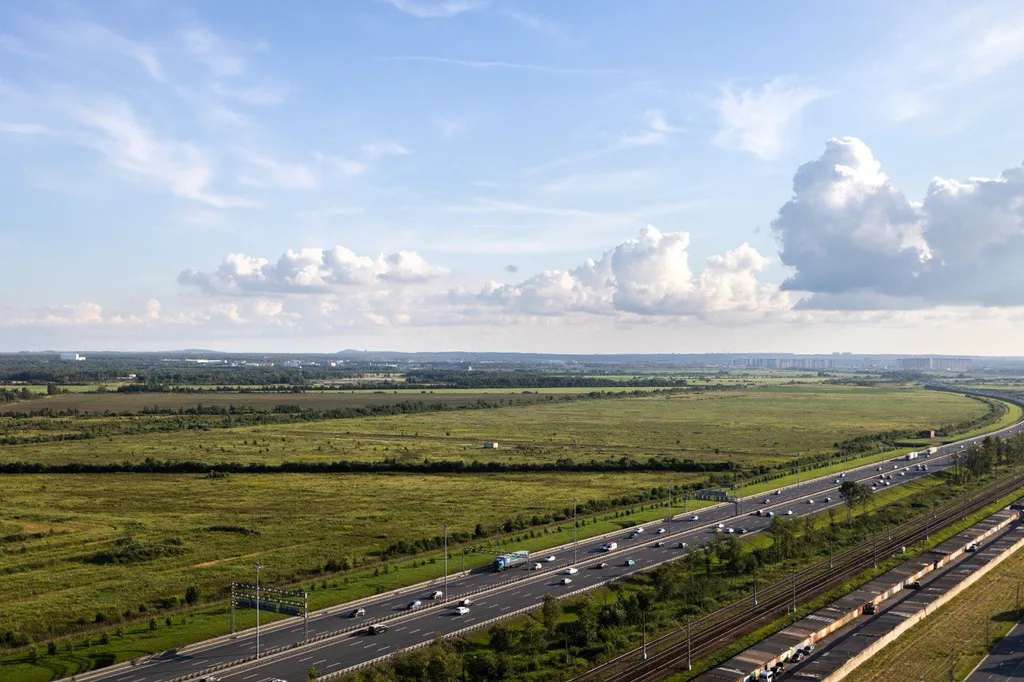 Видовая квартира Open Space вблизи аэропорта Пулково