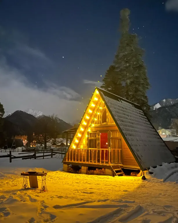 Коттедж 2-комнатный Дом — Архыз