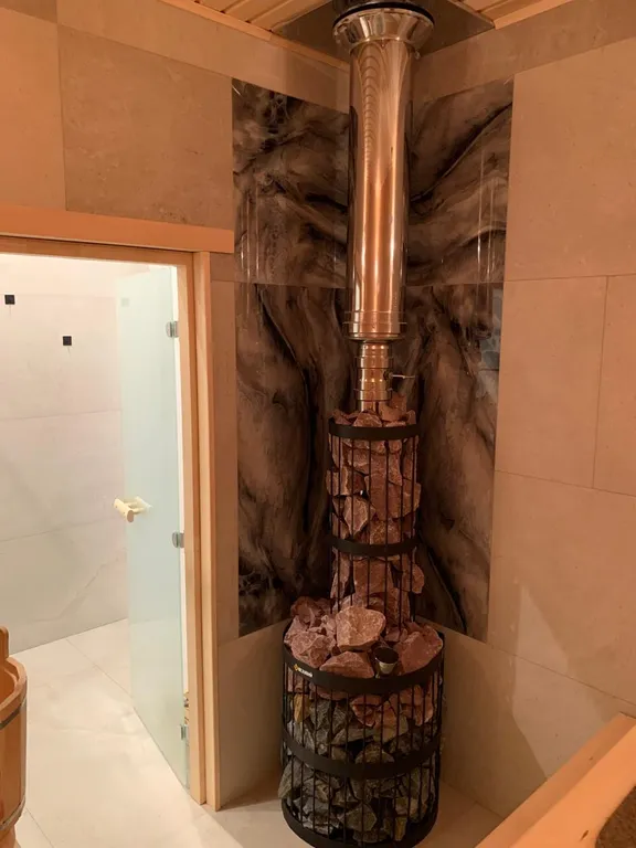 Уютный дом с баней на дровах