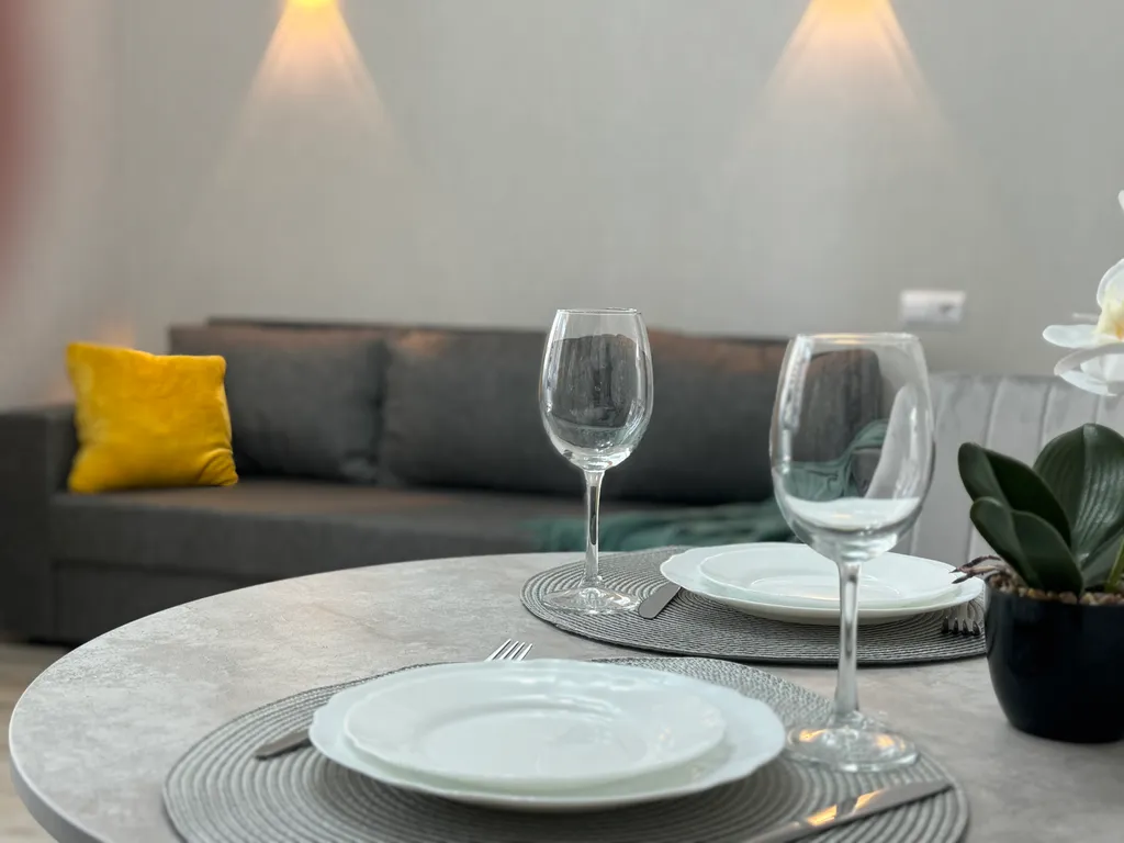 Современные аппартаменты с панорамной лоджией