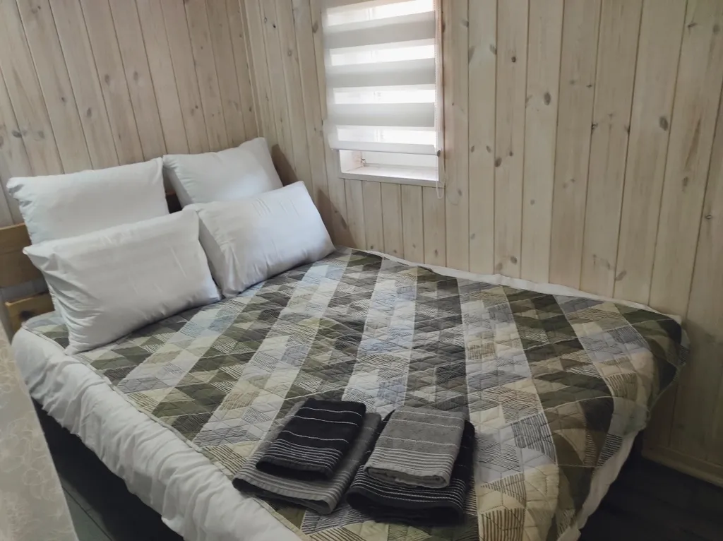 Биг-Лодж с панорамными окнами на Алтае