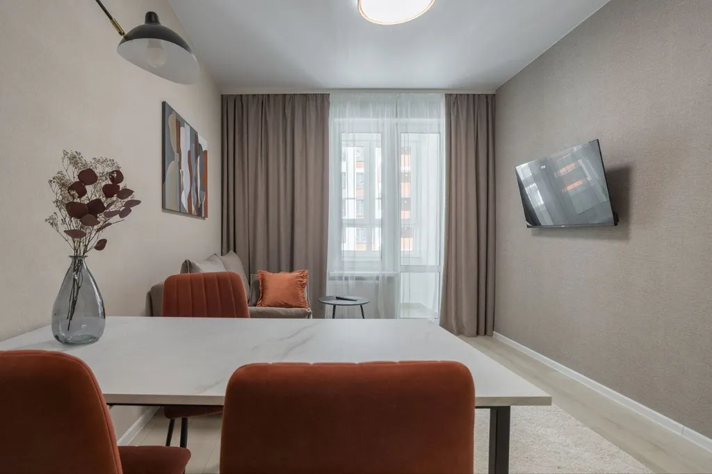 Стильная квартира с отдельной спальней