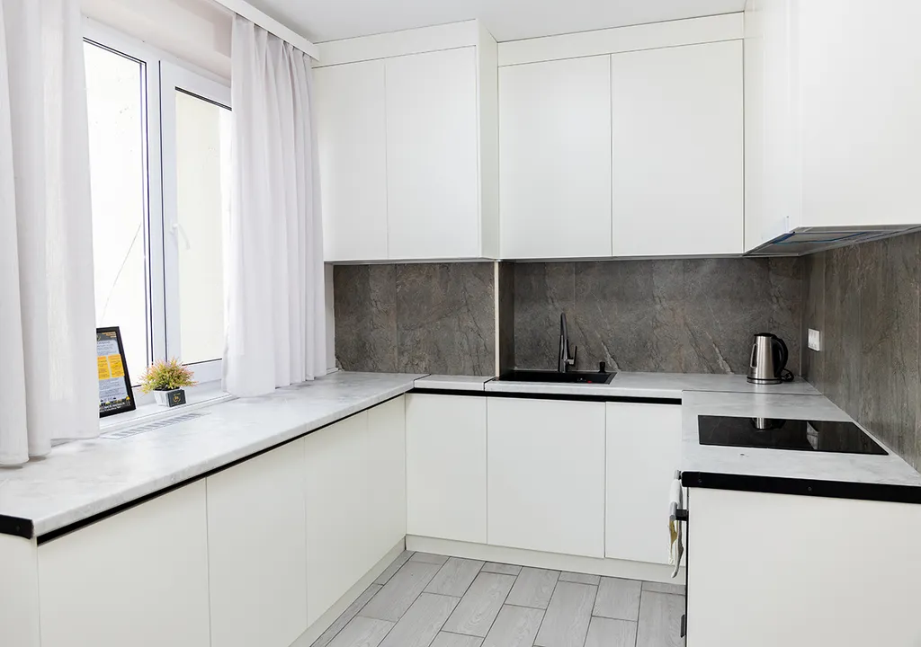 Красивая квартира с видом на горы