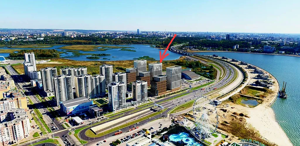 Квартира Квартира комфорт-класса возле аквапарка Ривьера — Казань