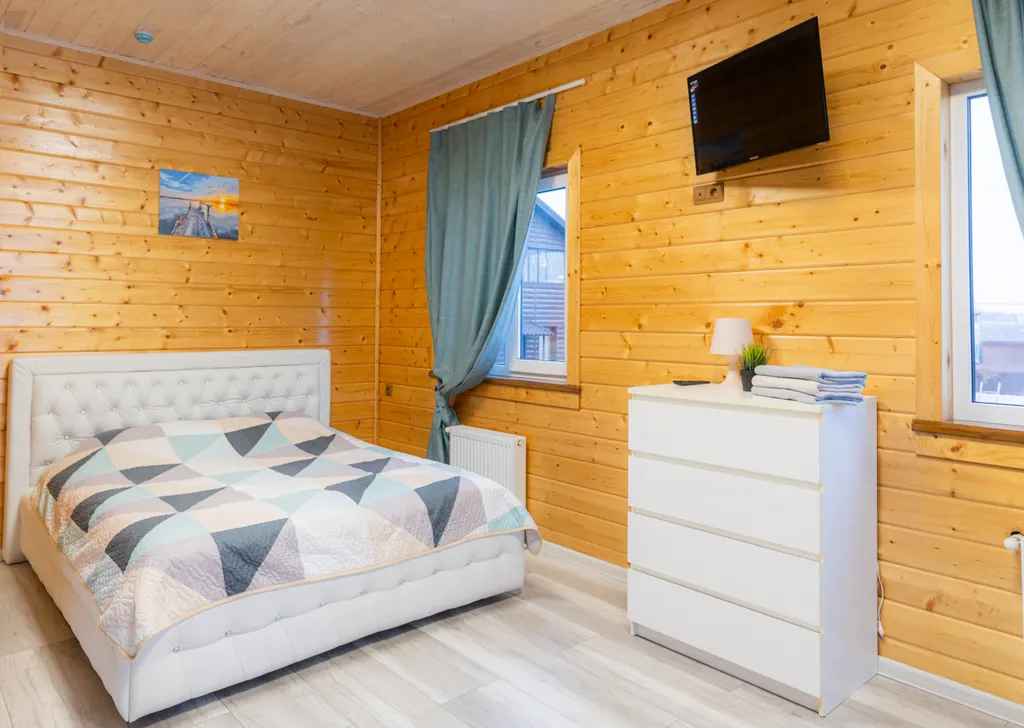 Коттедж на берегу реки Волга