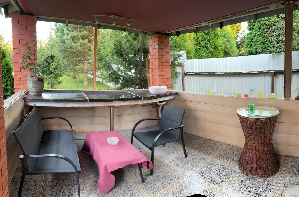 Деревянный дом с русской баней