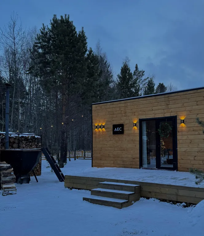 Коттедж Двухместный 2 домик в лесу — аренда посуточно в Емельяново