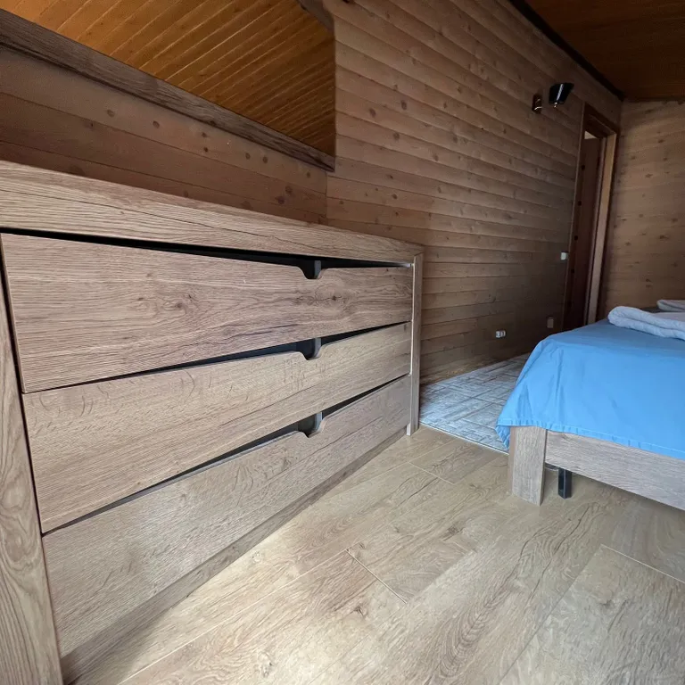 Шале с видом на горы в природном парке