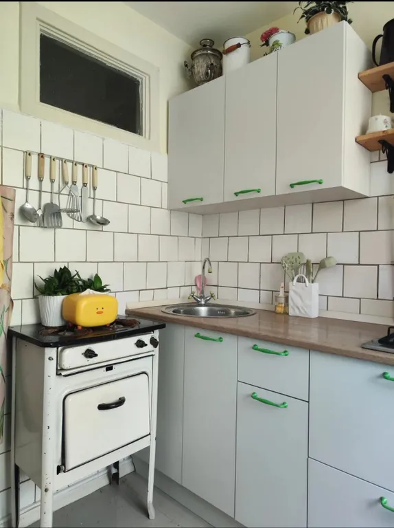 У Ипполита- квартира в ретростиле