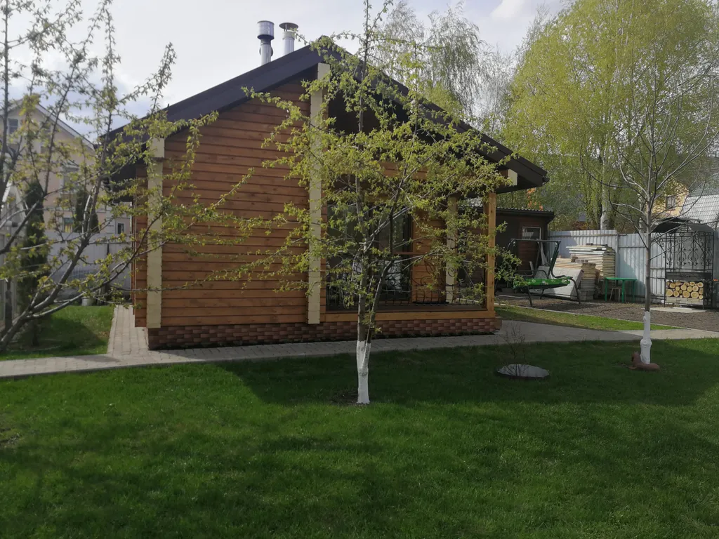 Новый уютный коттедж с баней на дровах