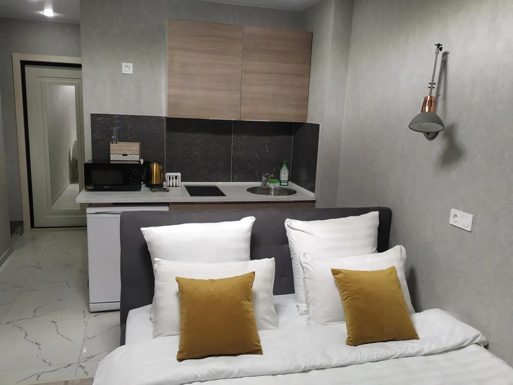 RentHome студия Горчица на Южном шоссе у ТЦ Амбар