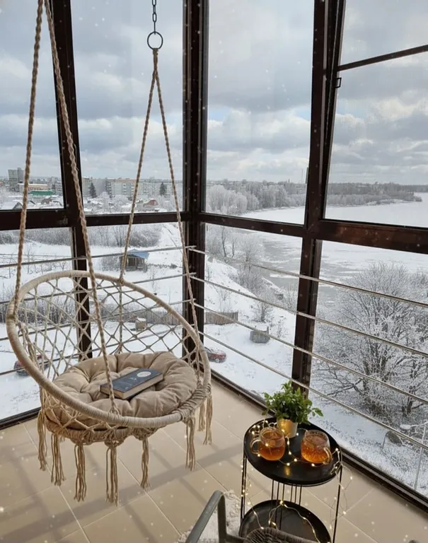 Уютная квартира с видом на реку