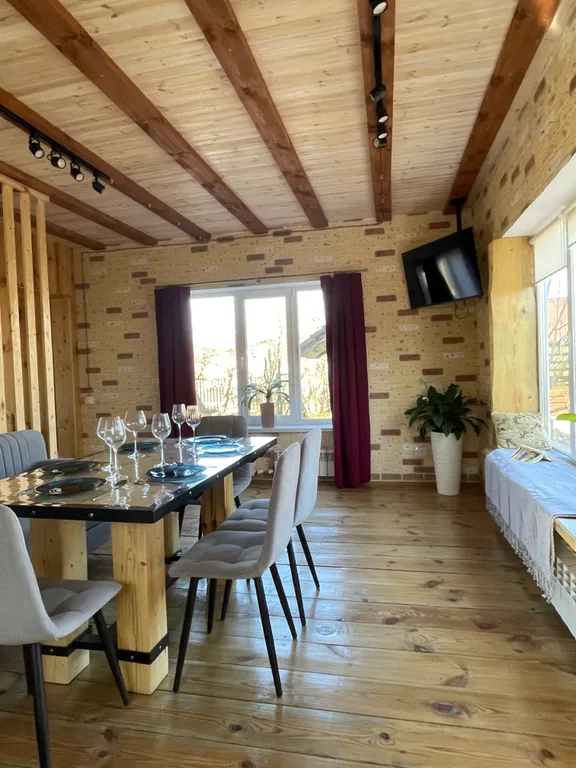 Дом с сауной недалеко от озера