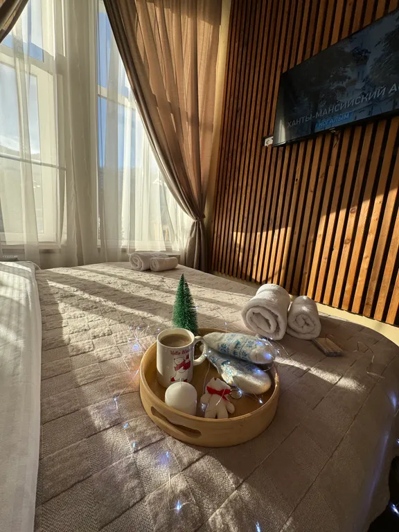 Коттедж Трёхкомнатные апартаменты с видом на горы — Архыз