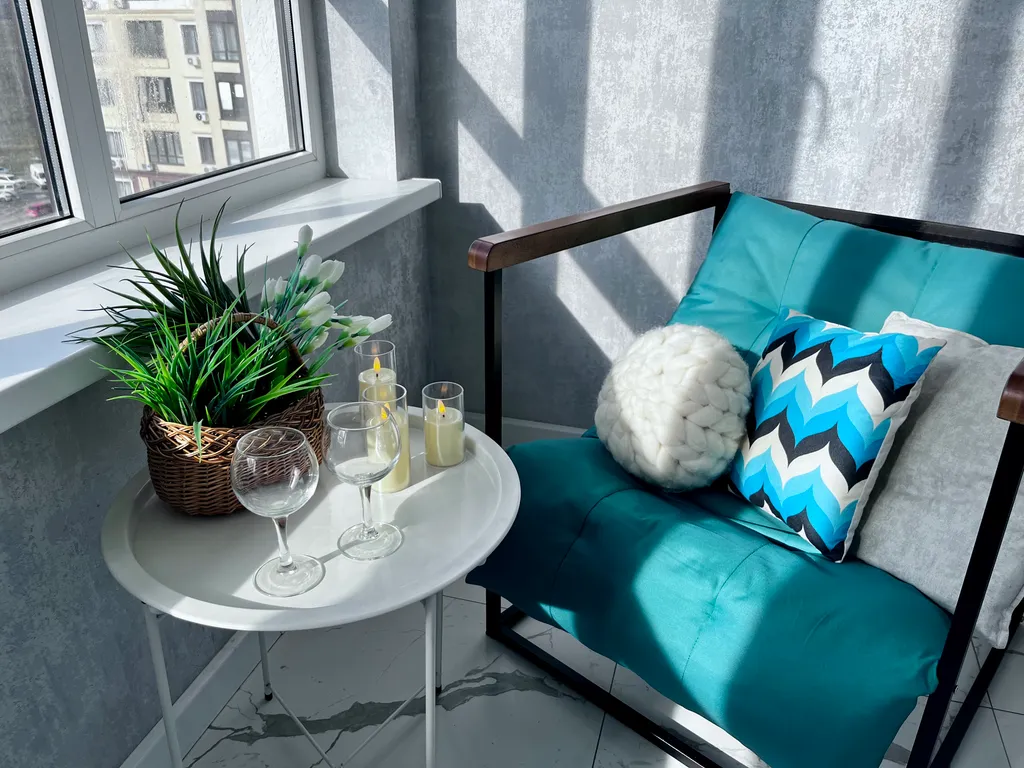 Квартира Квартира Бирюзовый уют — Мирное