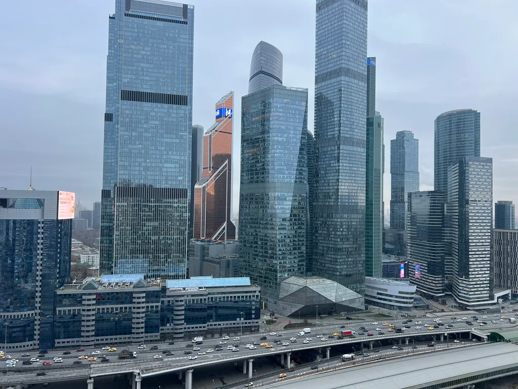 Квартира Двухкомнатная квартира с видом на Москву-Сити — Москва
