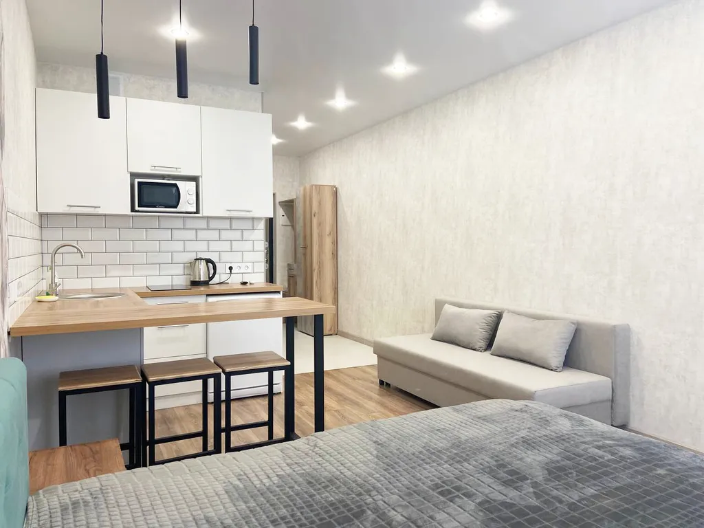 Новая студия в ЖК Атмосфера у аквапарка