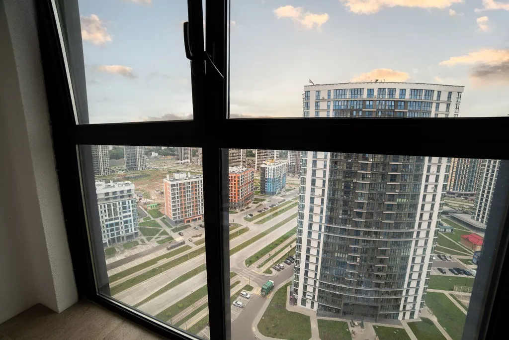 Квартира студия Минск Мир на высоком этаже