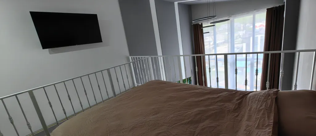 Двухэтажная квартира с видом на горы и курорт