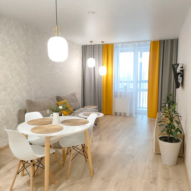 Евро 2-комнатная квартира в новом доме