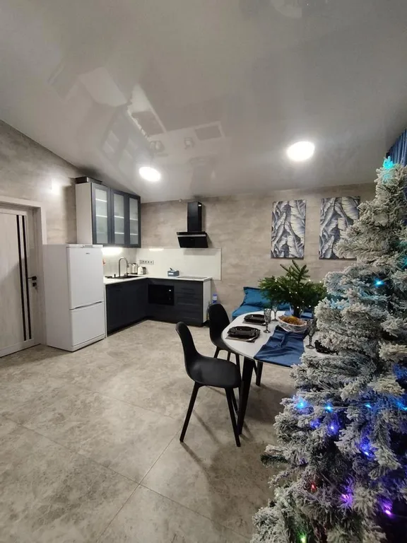 Новый загородный дом с горячей купелью и сауной