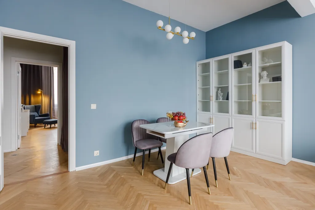 Квартира Сталинская трехкомнатная квартира Синий Кит — Москва