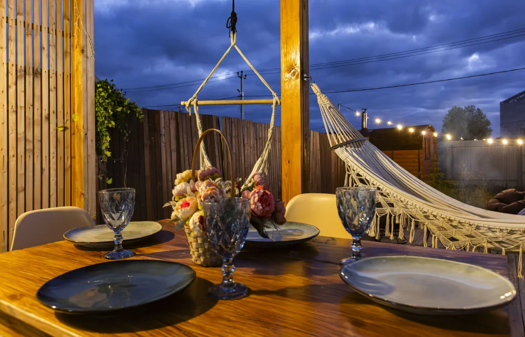 Дом с баней и чаном на дровах