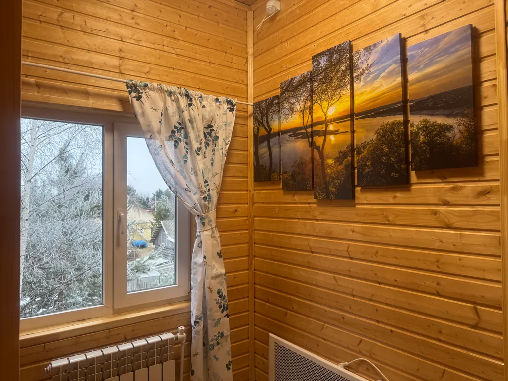 Уютный дом с сауной, своим лесом, рядом с Клином