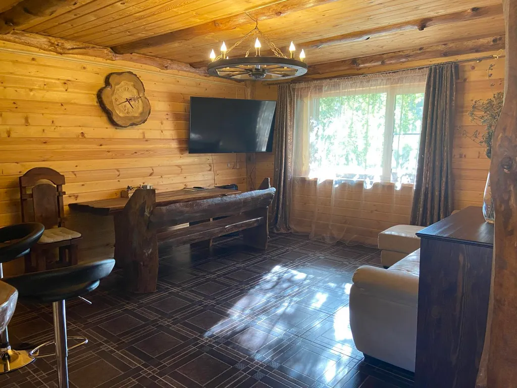 Дом с сауной в деревне