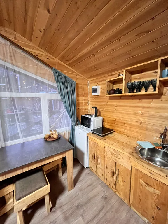 Домбай -Теберда , домики в горах