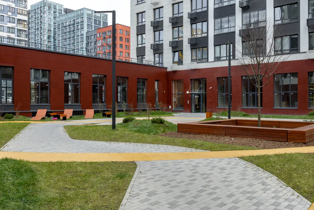 Квартира Квартира Стильная студия в ЖК Прокшино у метро Прокшино — Москва