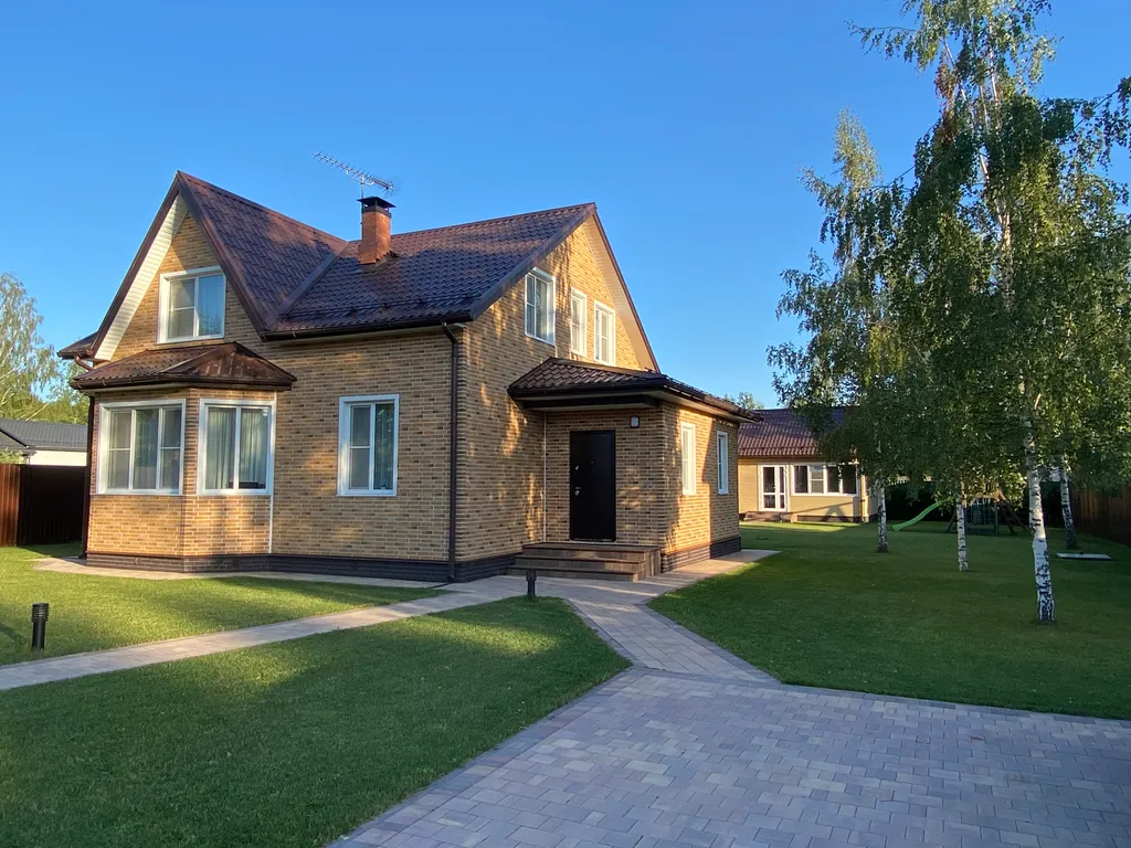 Коттедж с сауной и зоной BBQ