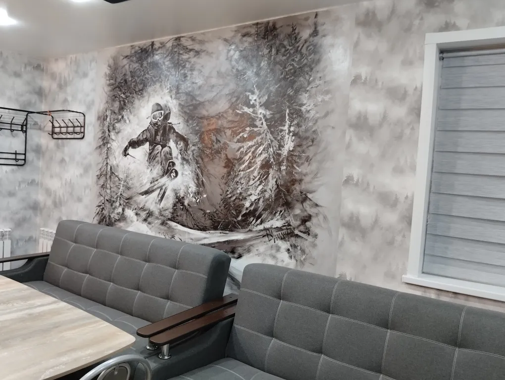 Коттедж Абсолютно новый дом рядом с федеральной дорогой — Шерегеш