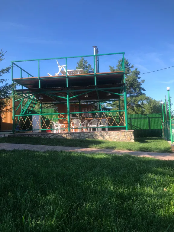 База отдыха на острове Проран в черте города Самара