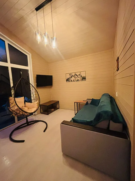 Барнхаус с банным чаном в уединённом месте