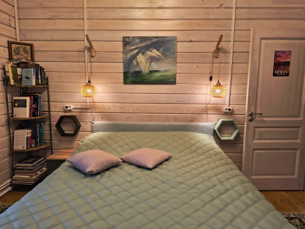 Русская усадьба с баней со швейцарским флёром