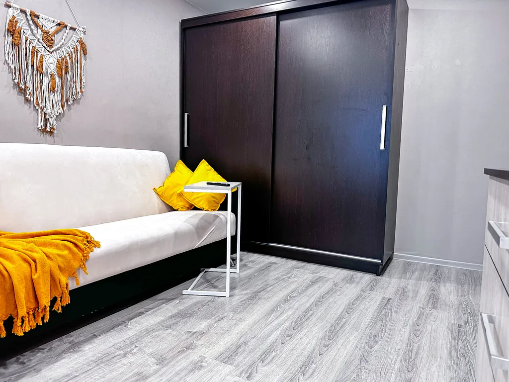 Апартаменты с 2-спальной кроватью, заселением 24/7