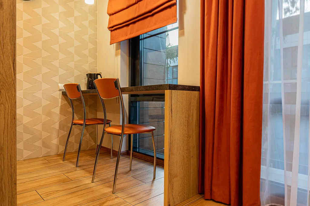 Апартаменты четырёхместные, новые, шикарные, море очень близко