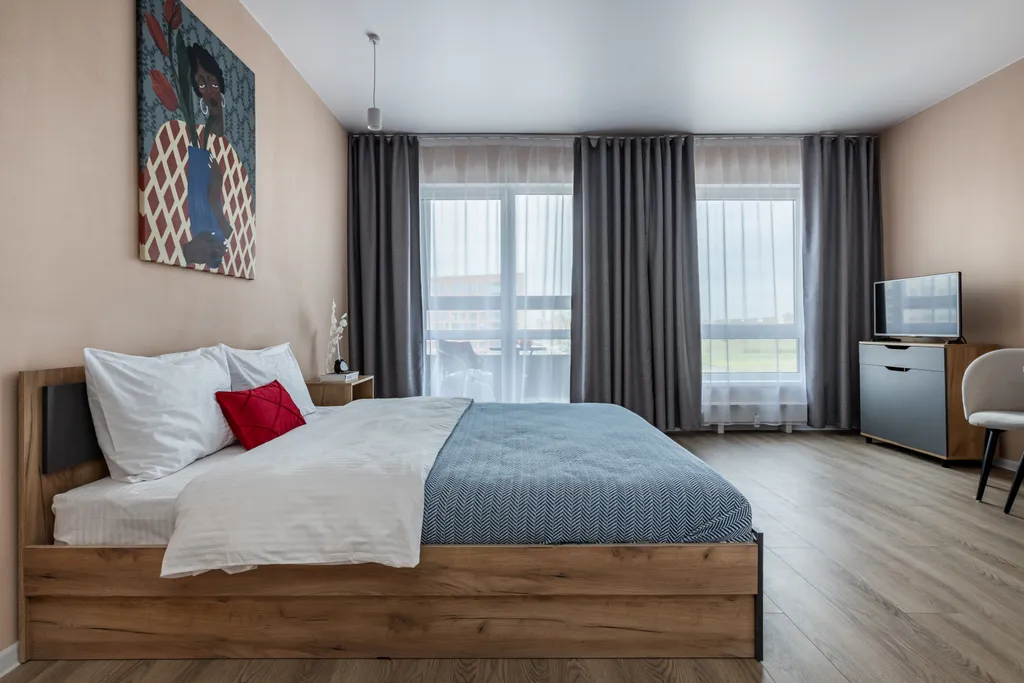 Студия комфорт с красивым видом