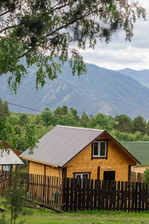 Домик в горах со всеми удобствами