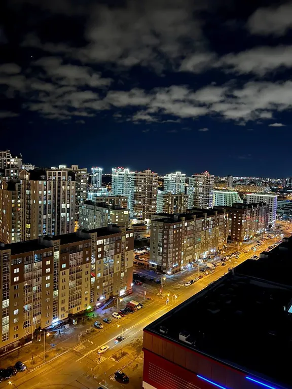 Новая студия с шикарным видом с 21 этажа рядом с ДанаМолл