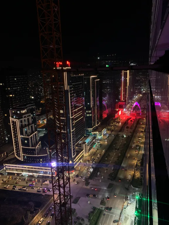 Апартаменты orbi city d1, 39 этаж, с видом на море и старый батуми