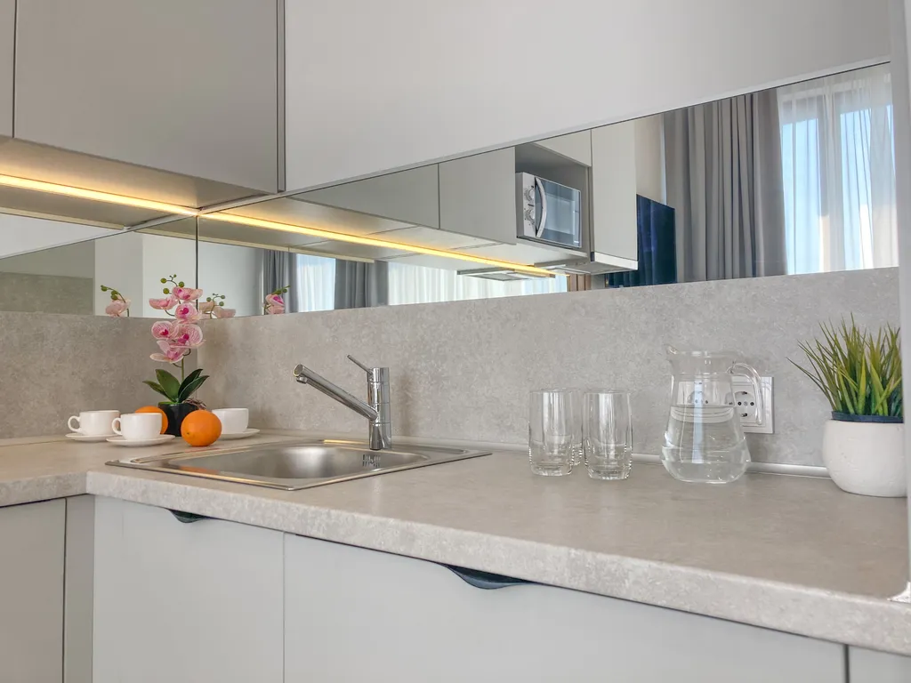 Квартира Квартира Сан Сити 1 в здании с Baltik spa на 9 этаже — Светлогорск